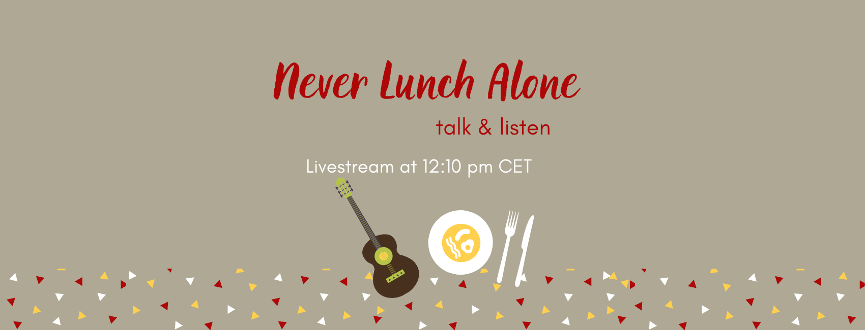 Never Lunch Alone – talk & listen auf Instagram